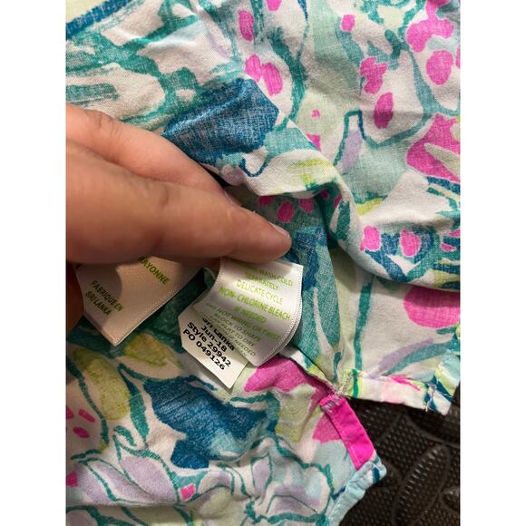 LILLY PULITZER LADIE'S HARBOUR ISLAND TUNIC MULTI COLOUR EARLY BLOOMER XXS - Picture 5 of 8